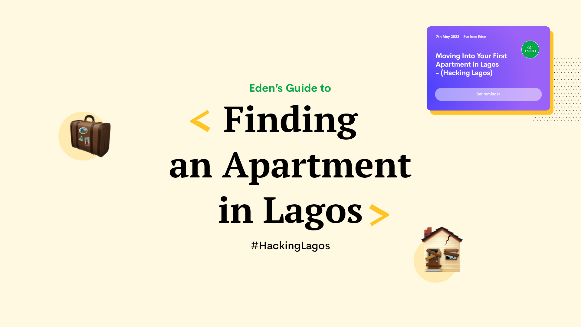 Eden’s Guide to Finding an Apartment in Lagos